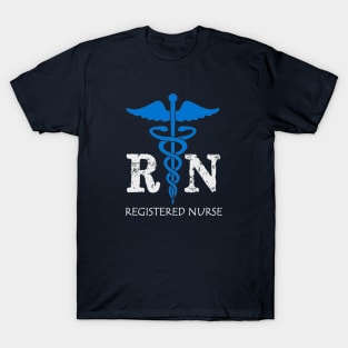 RN Nurse Gifts - Certified Registered Nurses Professional Gear - RN Badge Gift Ideas T-Shirt